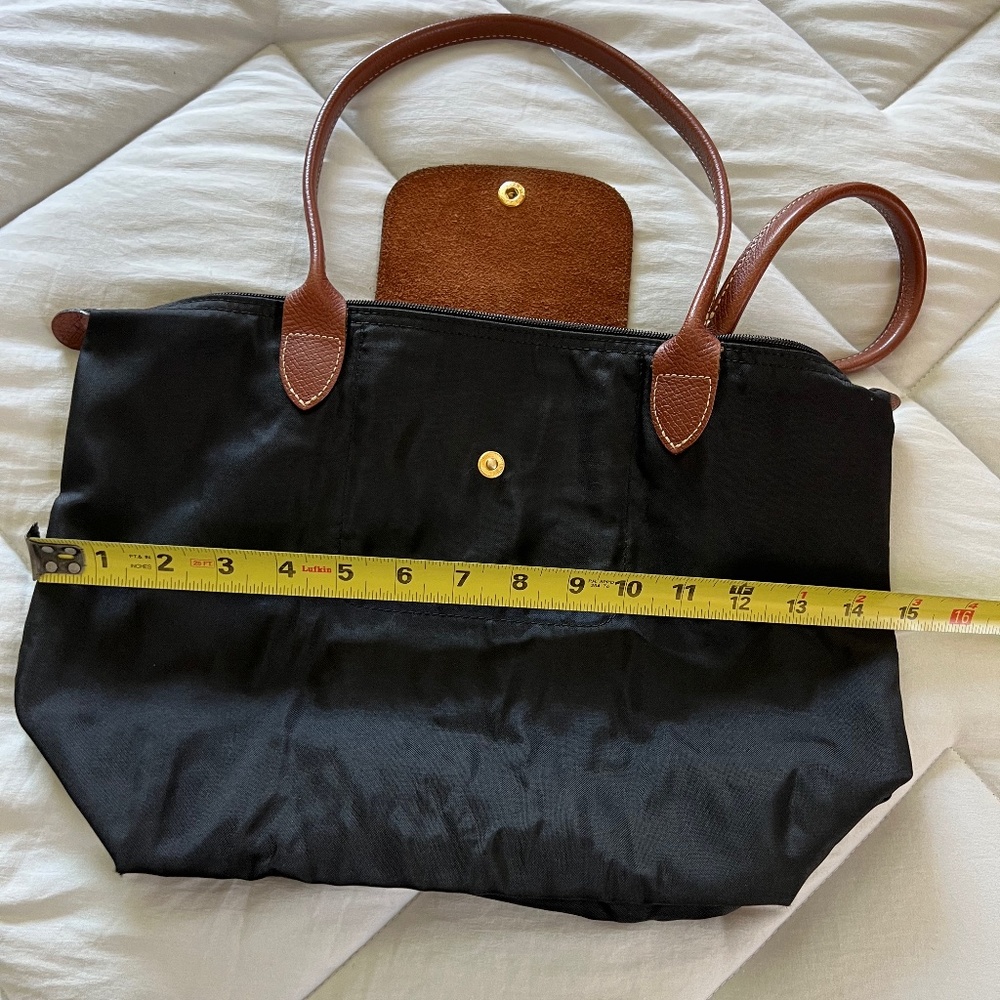 Longchamp Black Le Pliage Handbag Small-Medium